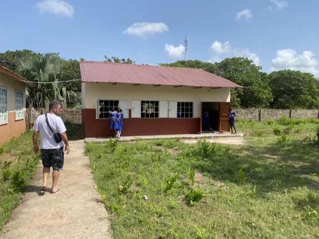 new classroom Gambia school